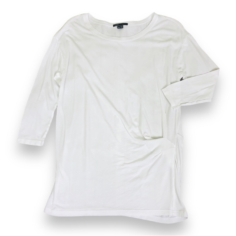VINCE Ruched Top